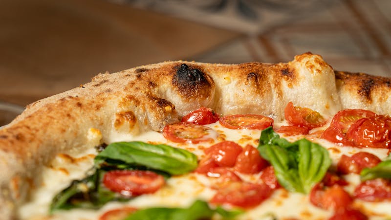 Fresh ingredients used in Pequod's deep dish pizza